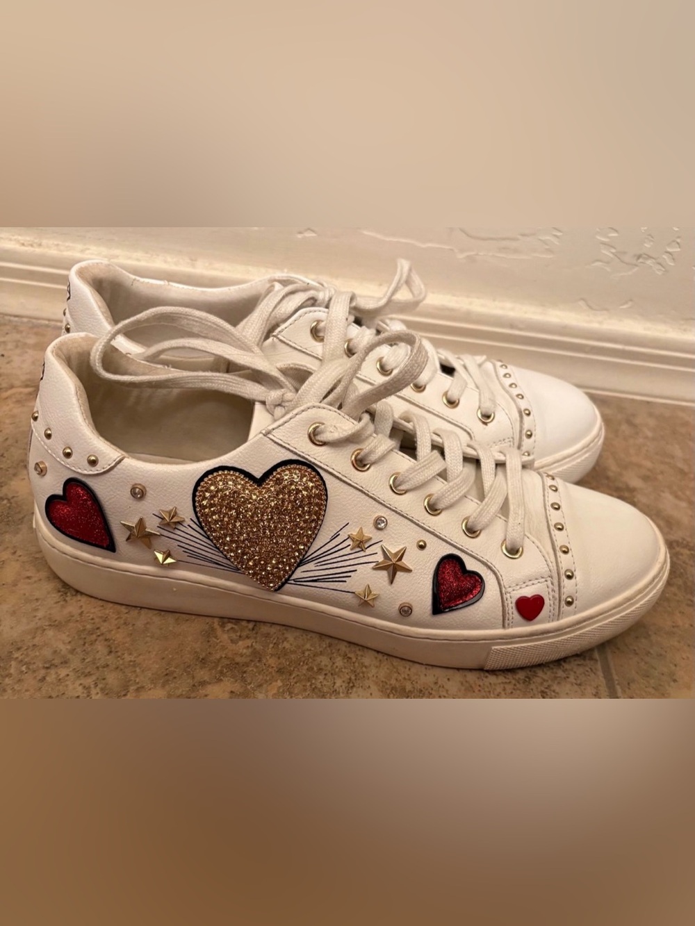 Aldo Elixir “Love Your Selfie”Women's Sneakers - Picture 4 of 9